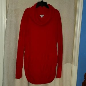 Liz Lange Maternity Orange Turtleneck Sweater XXL